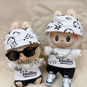 Stylish Kids Toy Set with White and Black Outfits